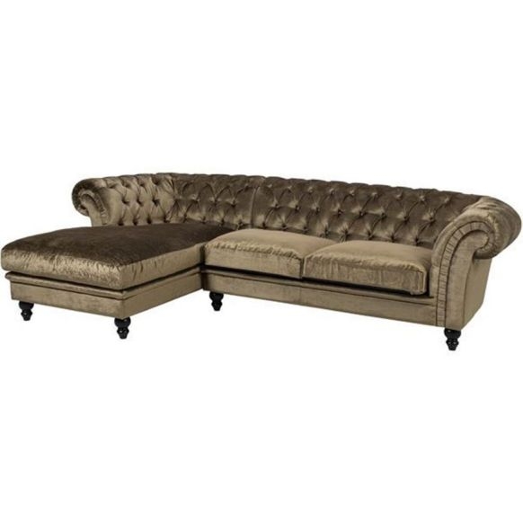 another image of COUTURE sofa 2.5 + chaise lounge Left brown 668666
