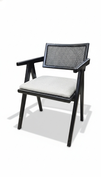 تصویر ست ناهارخوری مدل حصیری دسته دار