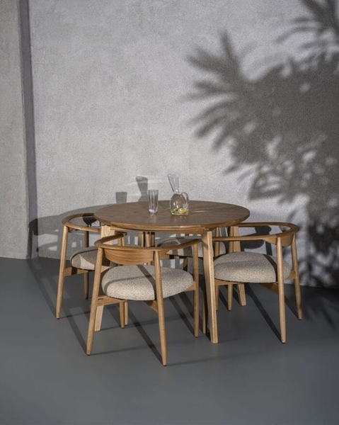 تصویر صندلی چوبی مدرن YU