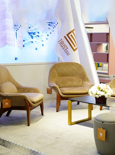 تصویر نیم ست مبل اداری طبی باروژ