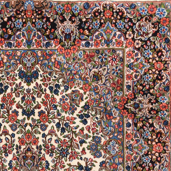تصویر قالی کرمان 35 رج قواره پرده ای شناسه اثر 4-23266