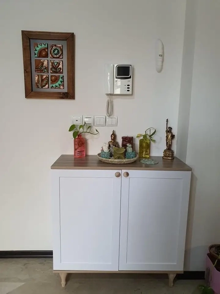 image of Leo Neoclassic Shoe Cabinet