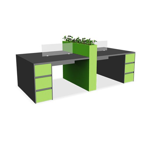 image of Nostalgy teamwork desk-NG4B-140.280