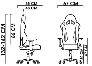 تصویر صندلی گیمینگ young GX3