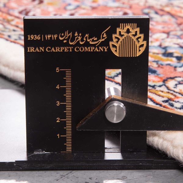 تصویر قالی اراک 35 رج قواره پرده ای شناسه اثر 4-25928