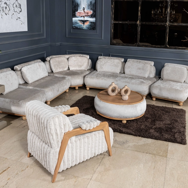 image of Heleen L sofa set
