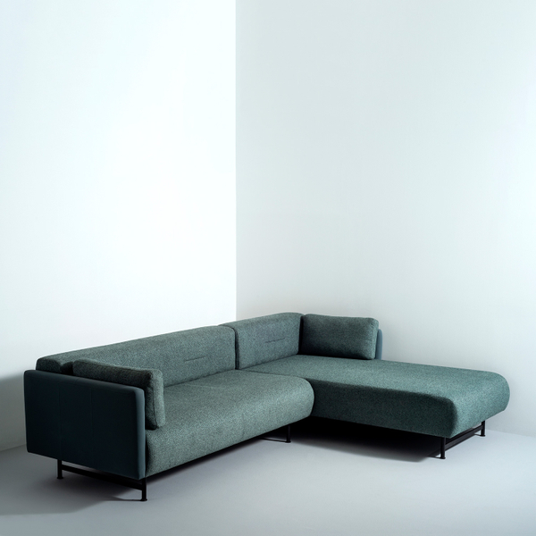 image of Piro two-seater Sofa with Chaise Lounge