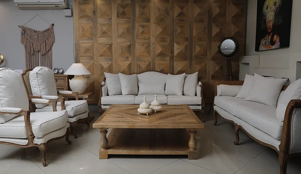 another image of Neoclassic sofa set