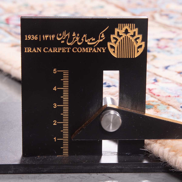 تصویر قالی چادگان 45 رج قواره پرده ای شناسه اثر 4-22580