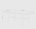 image of Arasbaran dining table for 8