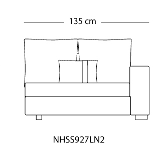 image of Brent L-shaped Sofa Set