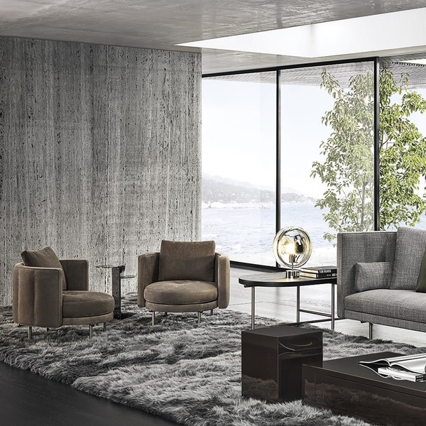 image of Modern Italian Torii 90 Armchair-Italfoam