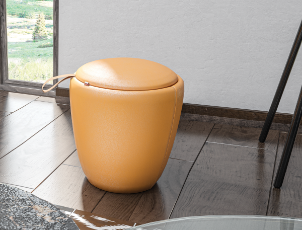 تصویر پاف مبلی درب دار