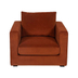 image of READ Single Sofa-Rust 