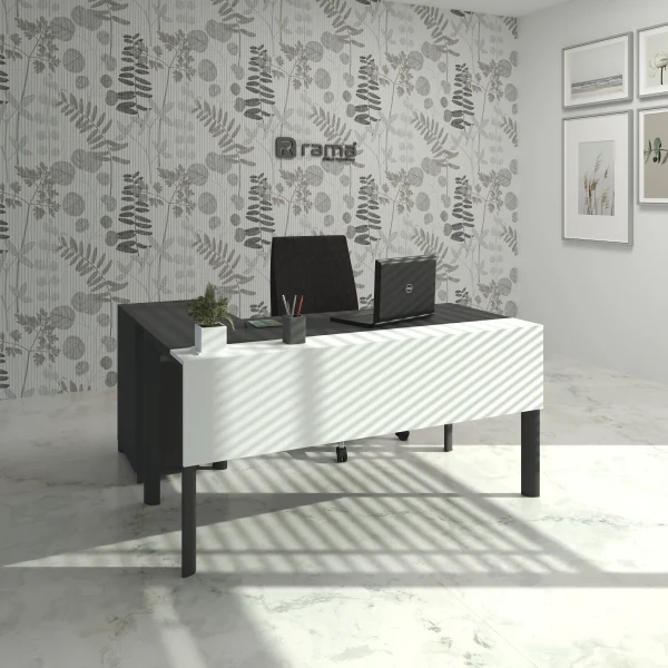 تصویر میز کارمندی سپیدار تصویر میز کارمندی سپیدار