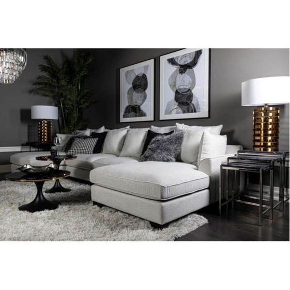 another image of PORTO sofa U chaise natural 658817