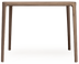 image of Maroon dining table for 4