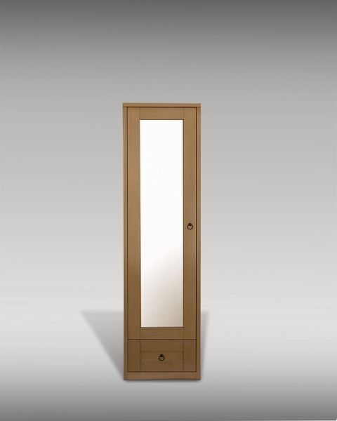 another image of Dresser natural 50 with one door and mirror