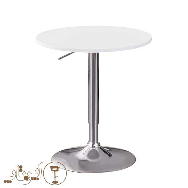 image of Silver Adjustable Table image of Silver Adjustable Table