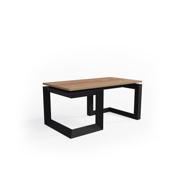 تصویر میز جلو مبلی دو پایه فلزی Golden Nova مدل T2 تصویر میز جلو مبلی دو پایه فلزی Golden Nova مدل T2