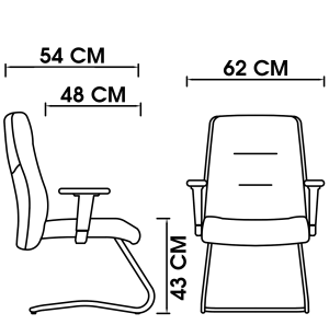 تصویر صندلی کنفرانسی کاپا C300