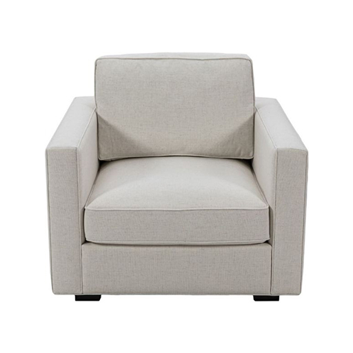 image of Single Sofa Sent Model Cream