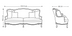 image of Delan Neoclassic Sofa Set