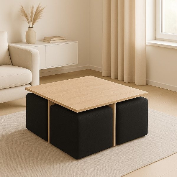 تصویر میز جلومبلی پاف دار P4