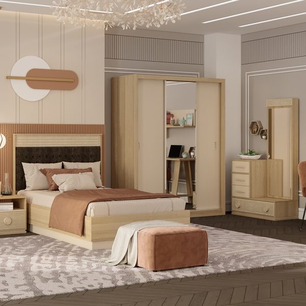 image of Alpha Tufted Bed-160