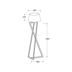 image of Standing LampShade Z Model W0117