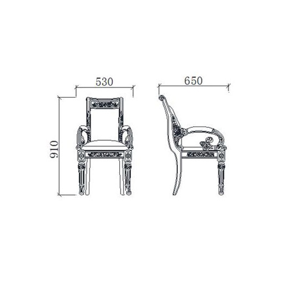 image of BNCY 3331 CD10 Chair