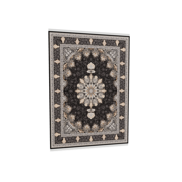 image of Sarvenaz Rug-Dark Gray