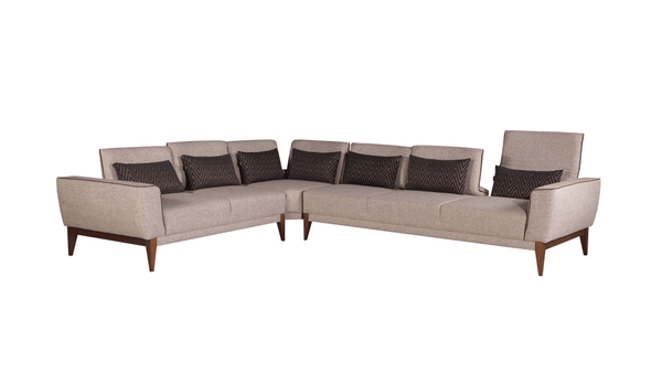 image of Jackson L shaped sofa