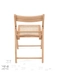 تصویر صندلی چوبی حصیری Zen