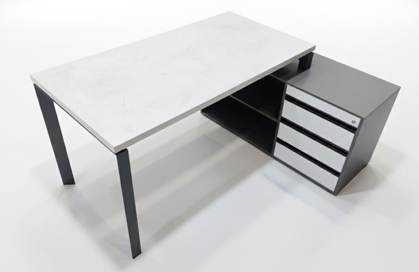 تصویر میز کارشناسی ال دار K110