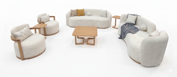 تصویر ست مبلمان ریبا