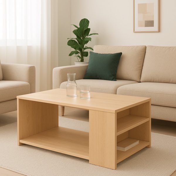 تصویر میز جلومبلی ۲ طبقه مدل فلین