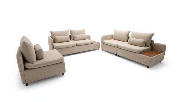 تصویر مبل ال مدل امریکایی