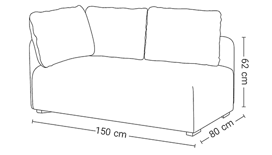 image of Aban double sofa 025