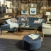 image of LOUIE sofa 2.5 + chaise lounge Left d.grey 660476