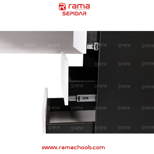 تصویر میز کارمندی سپیدار