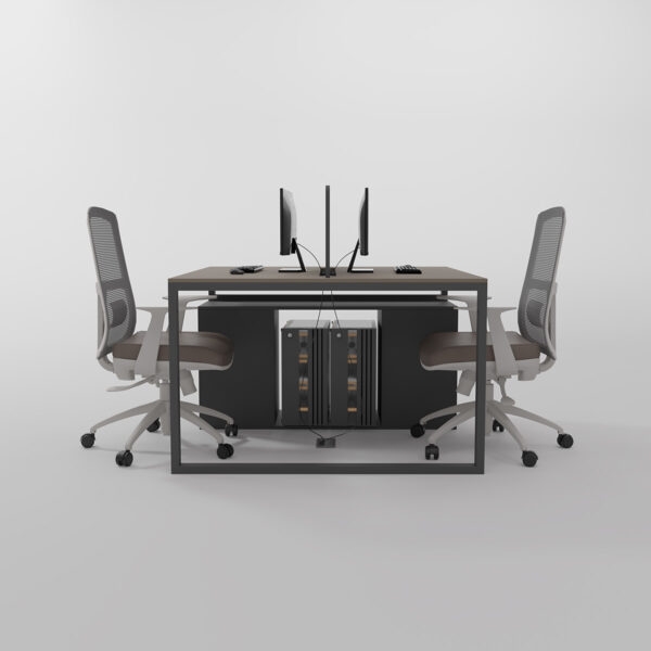 تصویر میز کارگروهی ۲ نفره Cube مدل WF2