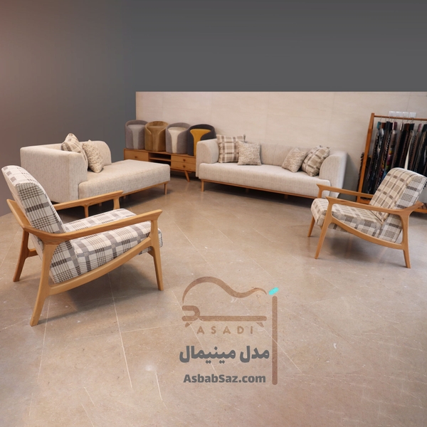 تصویر ست مبل مدل مینیمال