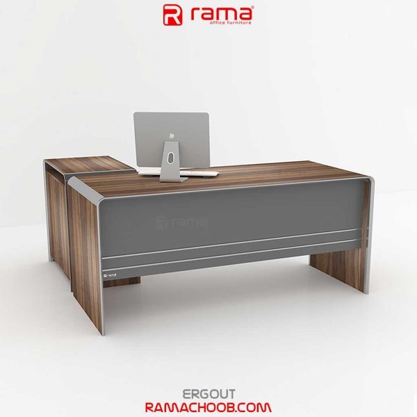 تصویر میز کارمندی ارگوت ال دار