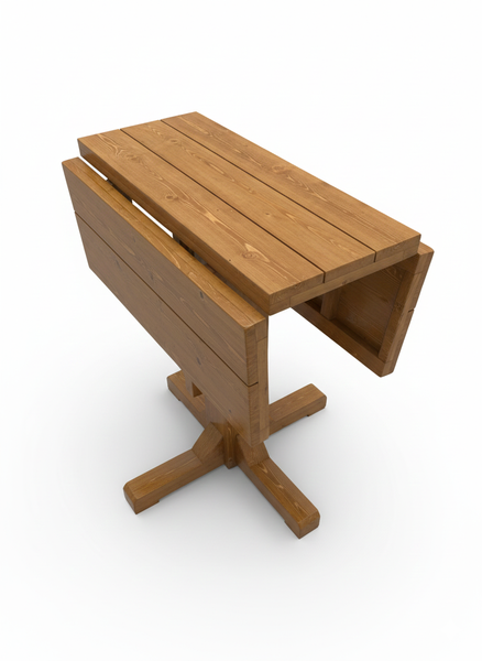 تصویر میز ناهارخوری درختی تاشو