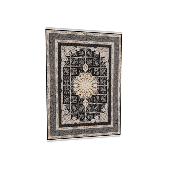 image of Rayan Rug-Dark Gray