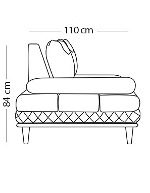 image of Messina Sectional Sofa