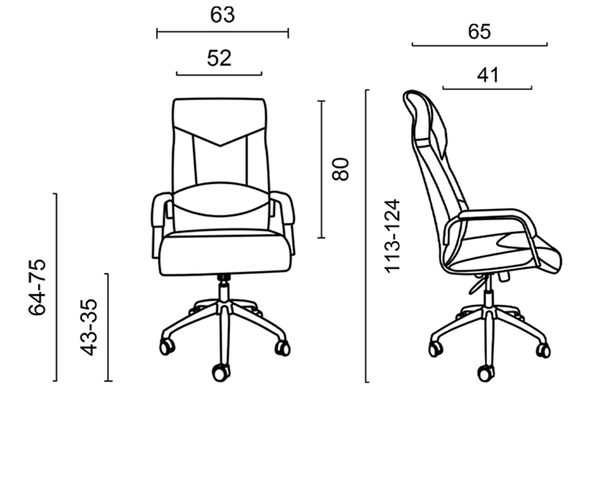 تصویر صندلی مدیریتی بالسا