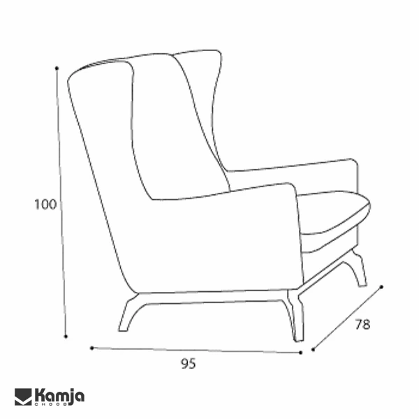 image of Larisa Single Sofa