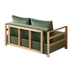 image of Aramis Double Sofa Bed With Armrests